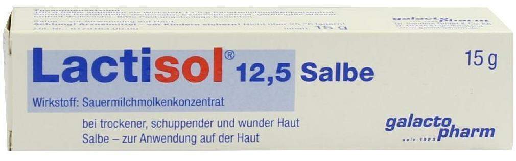 Lactisol 12,5 Salbe 15 G Salbe