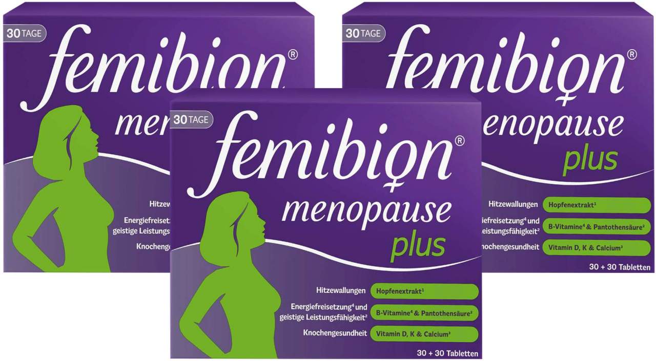 Femibion Menopause Plus 3 x 2x30 Tabletten