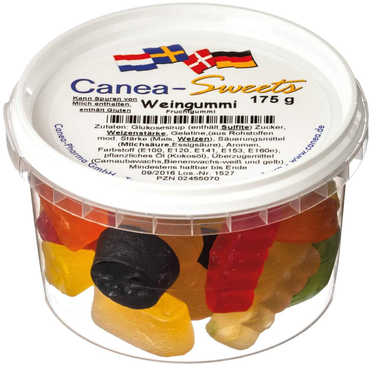 Weingummi 175 G (bunte Mischung)