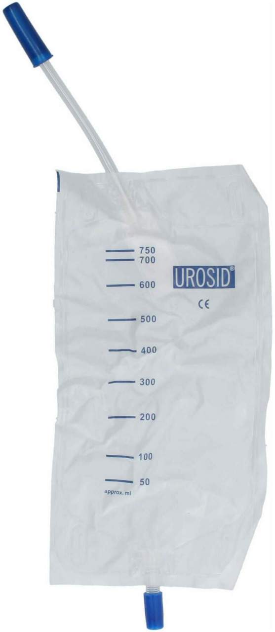 Beinbeutel 750 ml Unster.Zentr.Ablauf 10 cm Schlauch 1 Stk