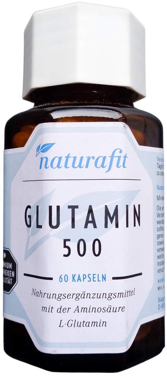 Naturafit Glutamin 500 mg Kapseln 60 Stk