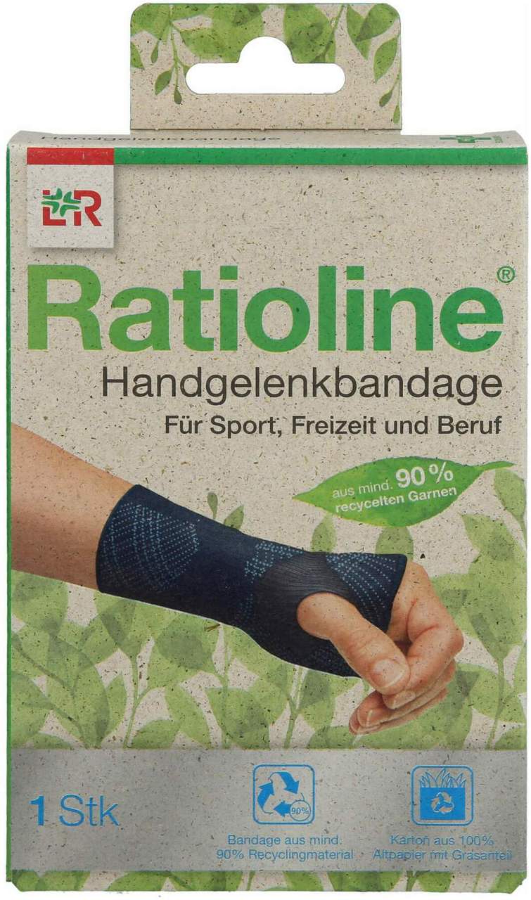 Ratioline Handgelenkbandage Größe L 1 Stück