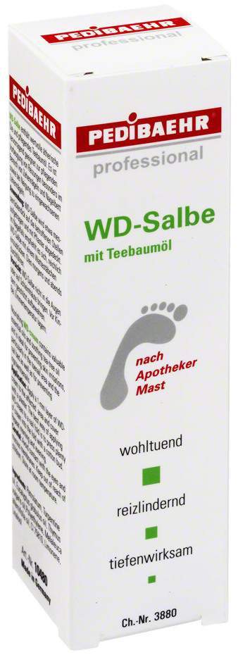 Wd - Salbe Mit Teebaumöl zur Fußpflege 30 ml Salbe - Zur Hautpflege