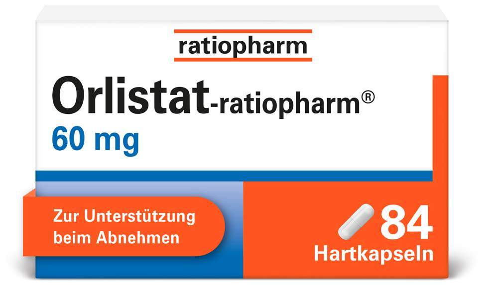 Orlistat-ratiopharm 60 mg 84 Hartkapseln