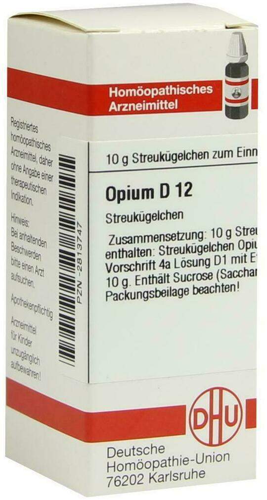 Dhu Opium D12 10 G Globuli