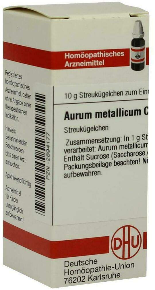 Dhu Aurum Metallicum C30 Globuli