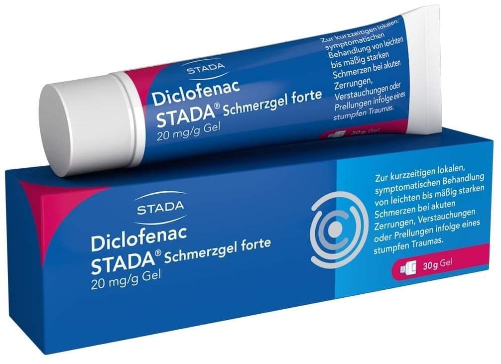 Diclofenac Stada Schmerzgel Forte 20 mg Je G 30 G Gel