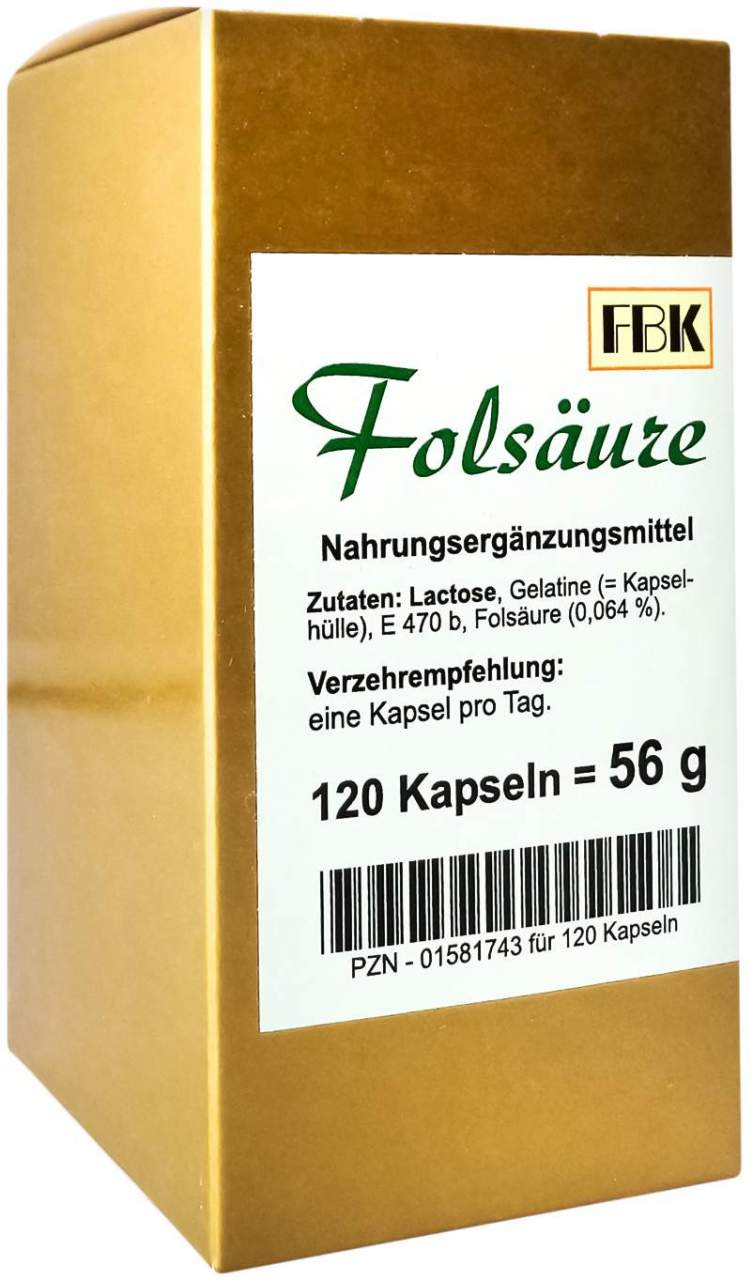 Folsäure Kapseln
