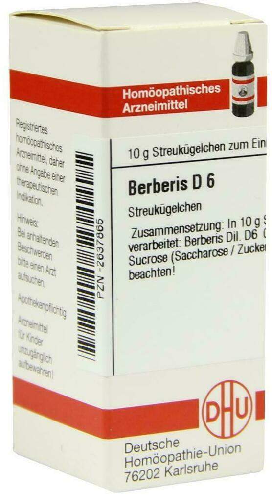Dhu Berberis D6 10 G Globuli