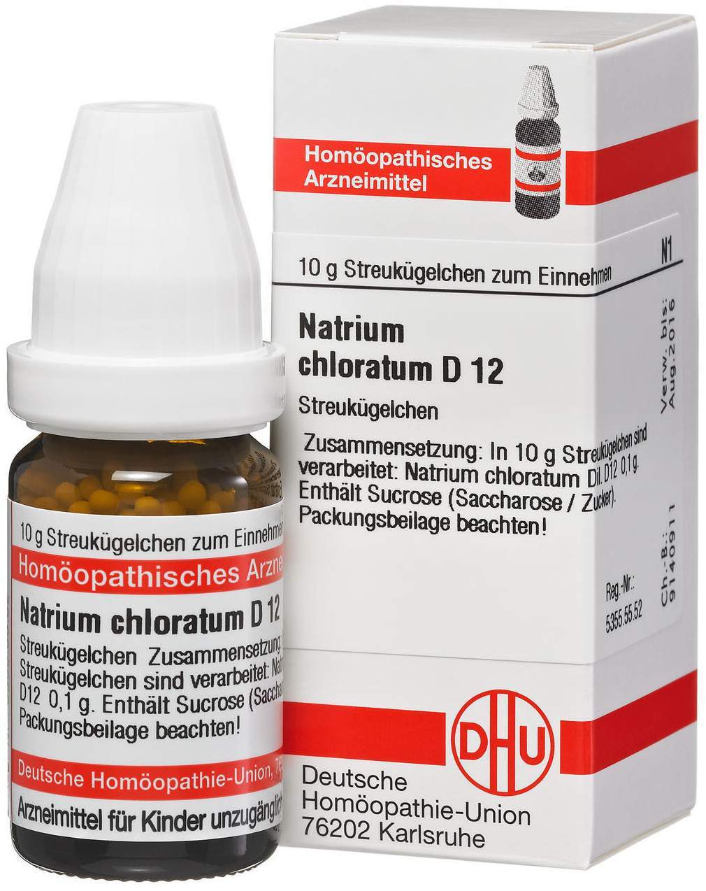 Dhu Natrium Chloratum D12 10 G Globuli