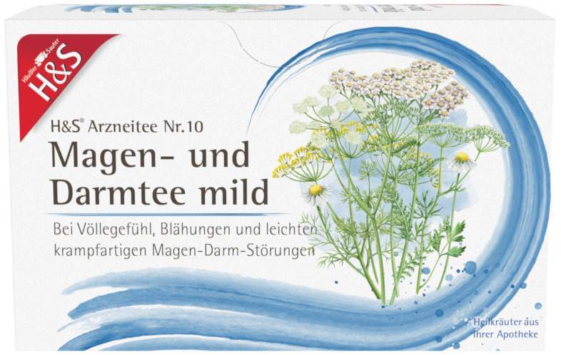 H&S Magen Darmtee Mild 20 Filterbeutel
