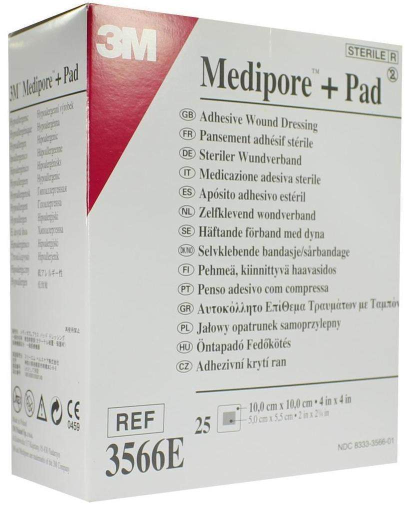 Medipore Plus Pad 3566e Steriler Wundverband