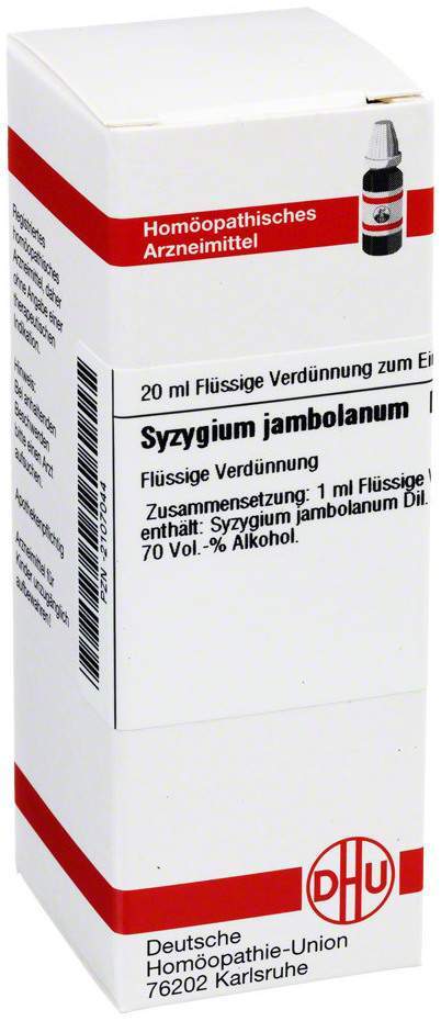 Dhu Syzygium Jambolanum D2 20 ml Dilution