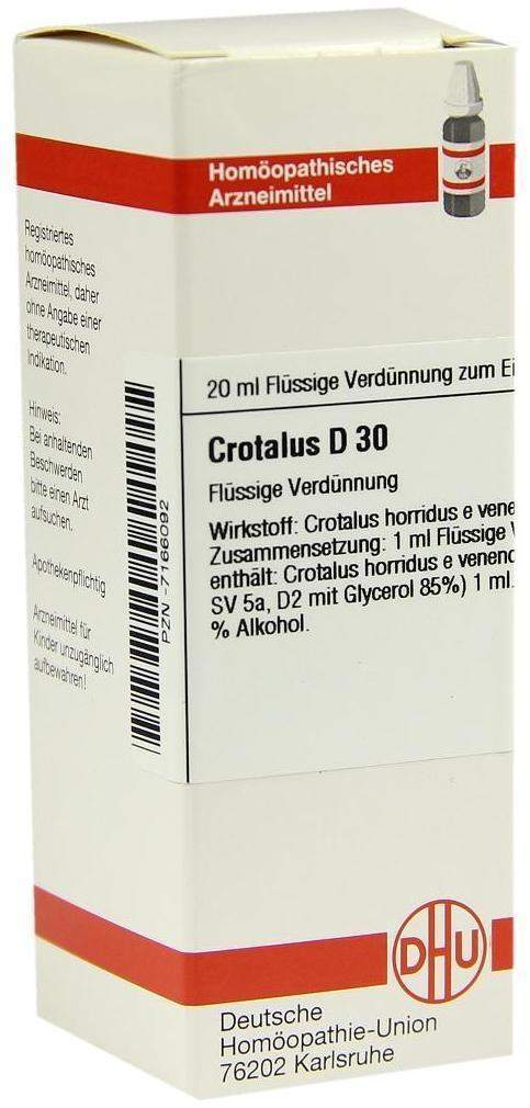 Dhu Crotalus D30 Dilution