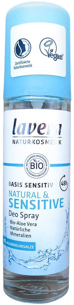 Lavera Deodorant Spray Basis Sensitiv Natural & Sensitive 75 ml