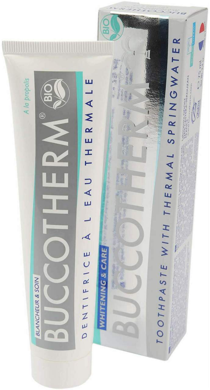 Buccotherm Bio-Zahnpasta Weiße Zähne 75 ml