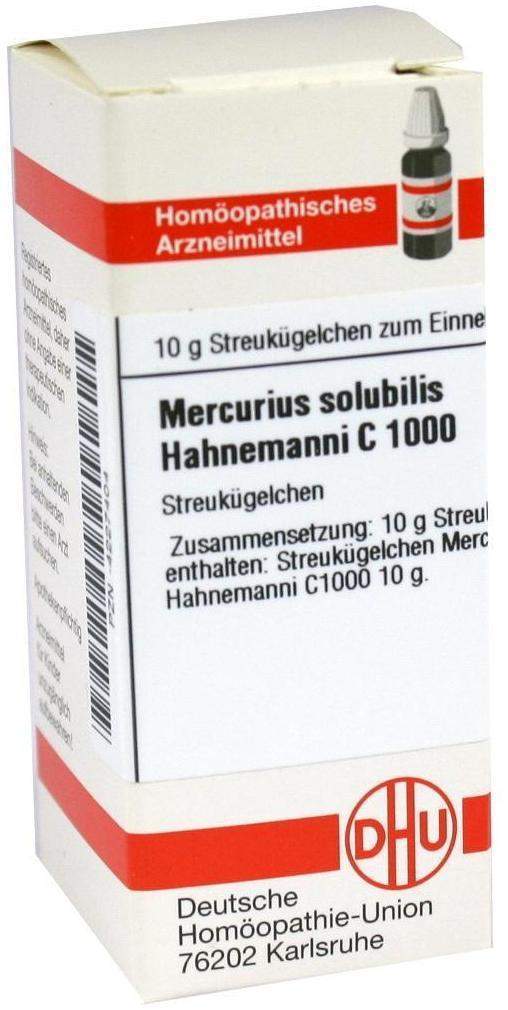 Dhu Mercurius Solubilis C1000 Globuli Hahne