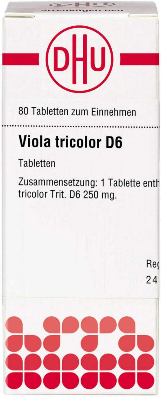 Dhu Viola Tricolor D6 80 Tabletten