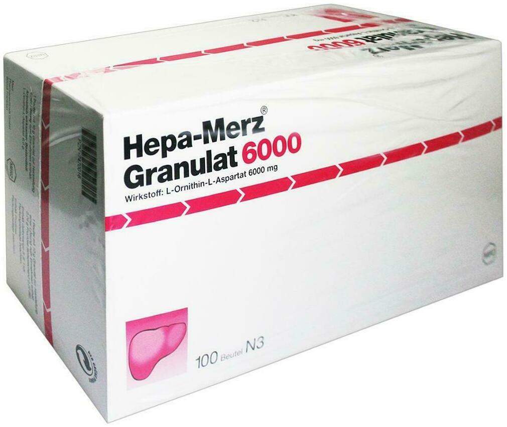 Hepa Merz Granulat 6000 100 Stück