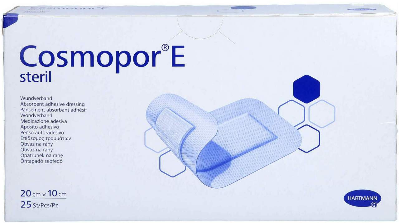 Cosmopor E Steril 10 X 20 cm 25 Stück