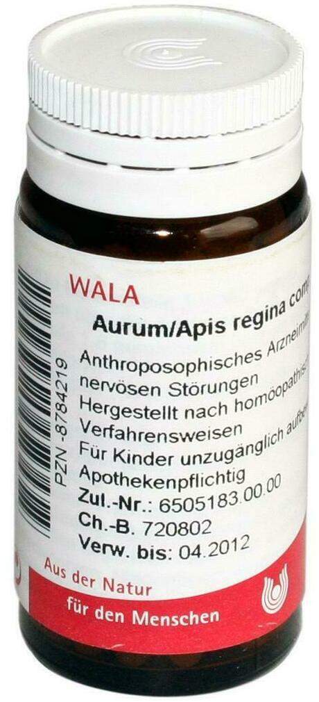 Wala Aurum Apis Regina Comp. 20 G Globuli