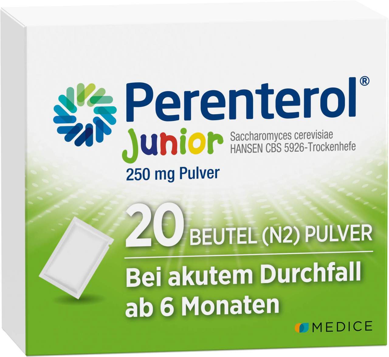 Perenterol Junior 250 mg Pulver 20 Beutel