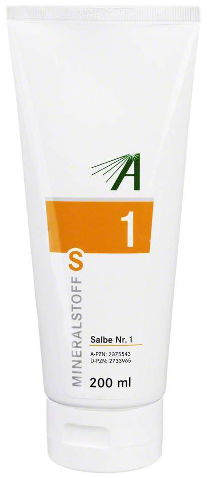 Mineralstoff Salbe Nr.1 200 ml Creme - Zur Anwendung auf der Haut