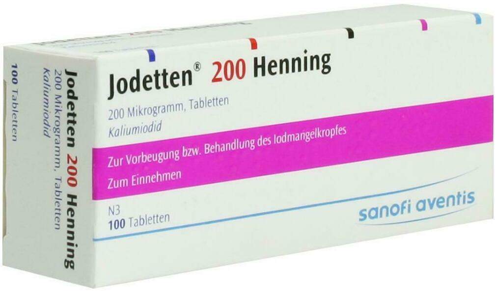 Jodetten 200 Henning Tabletten