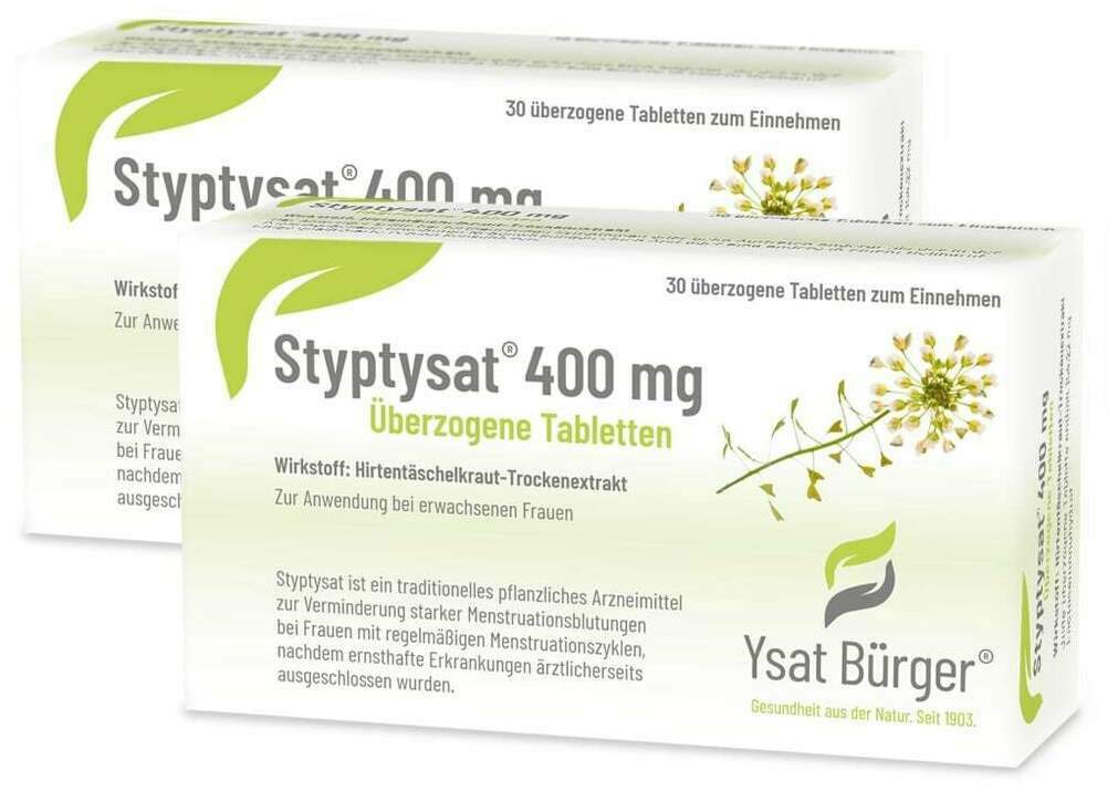 Styptysat 400 mg 2 X 30 Überzogene Tabletten
