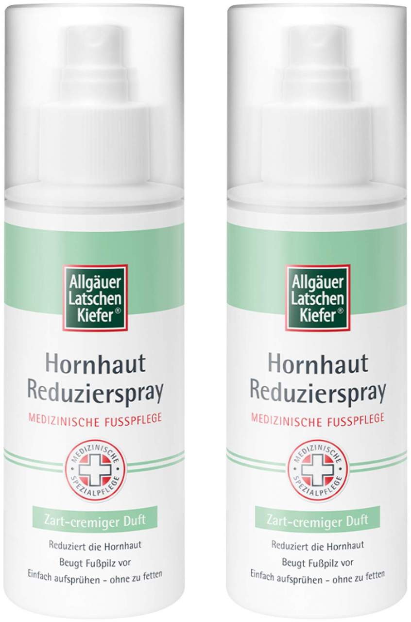 Allgäuer Latschenkiefer Hornhaut Reduzierspray 2 x 150 ml