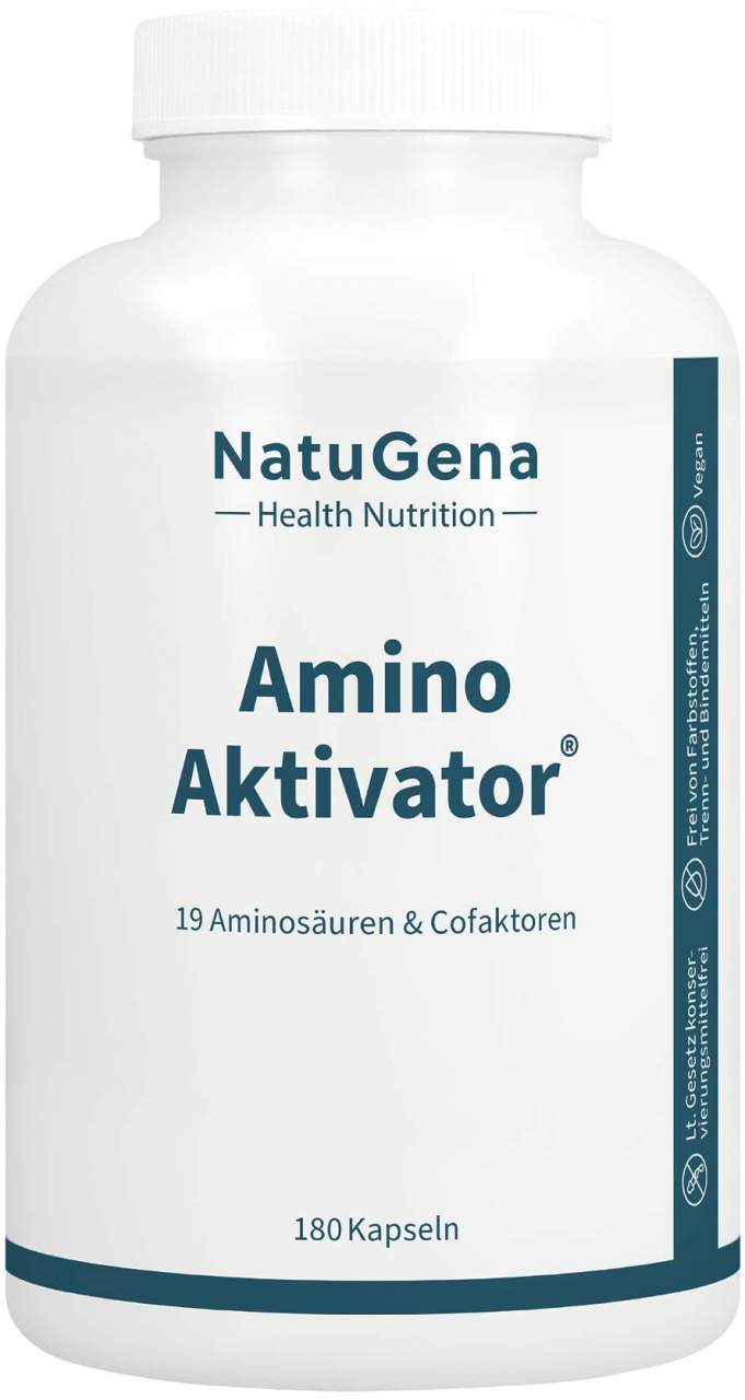 AminoAktivator Aminosäuren + Vitamin B6 + B9 + B12 180 Kapseln