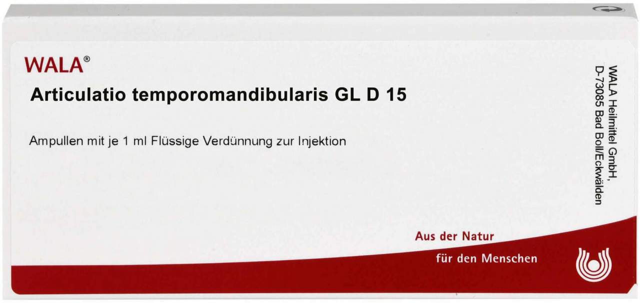 Articulatio Temporomandibularis Gl D 15 Ampullen 1