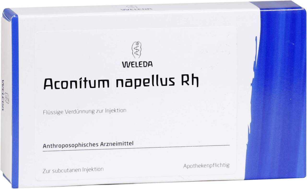 Weleda Aconitum Napellus Rh D20 8 X 1 ml Ampullen