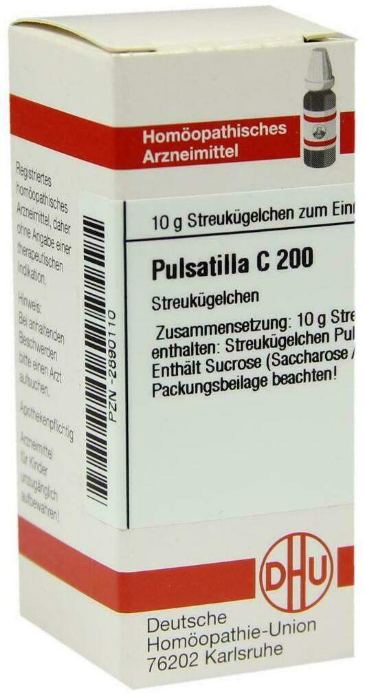Dhu Pulsatilla C200 Globuli 10 G