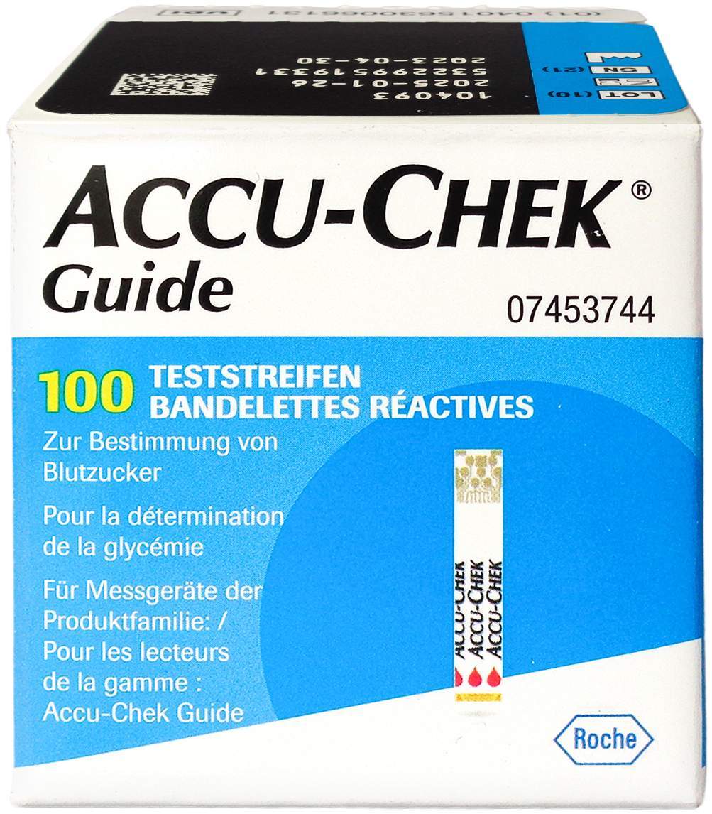Accu Chek Guide 100 Teststreifen