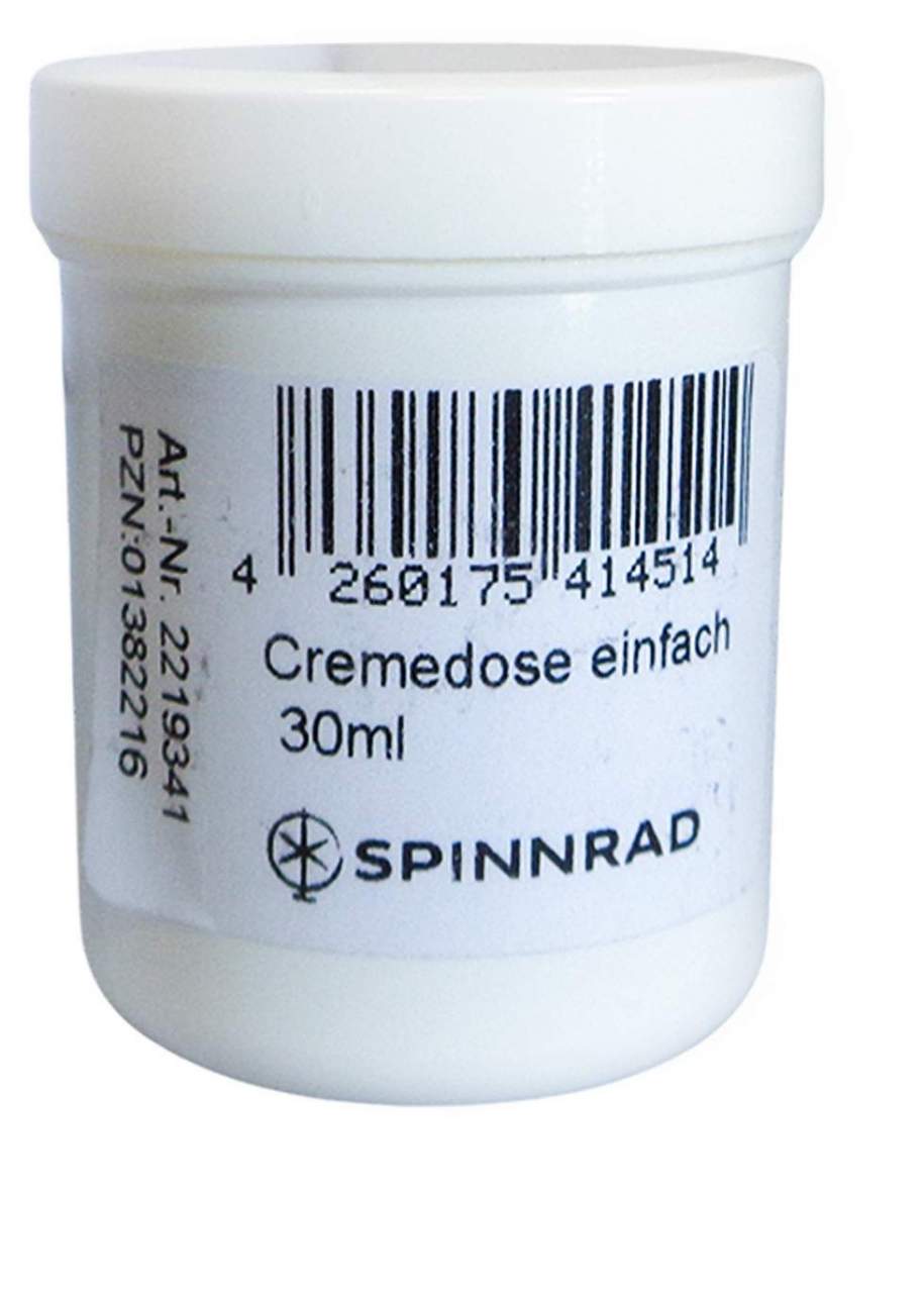 Cremedose Einwandig 30 ml Weiß
