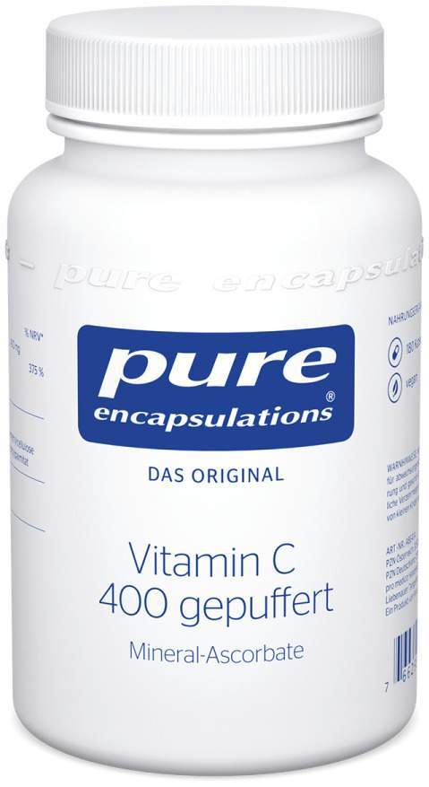 Pure Encapsulations Vitamin C 400 Gepuffert 90 Kapseln
