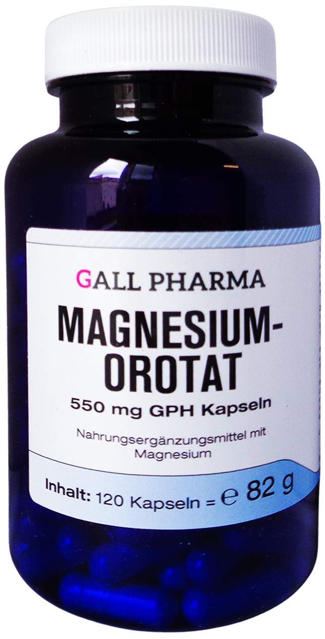 Magnesiumorotat 550 mg Gph Kapseln