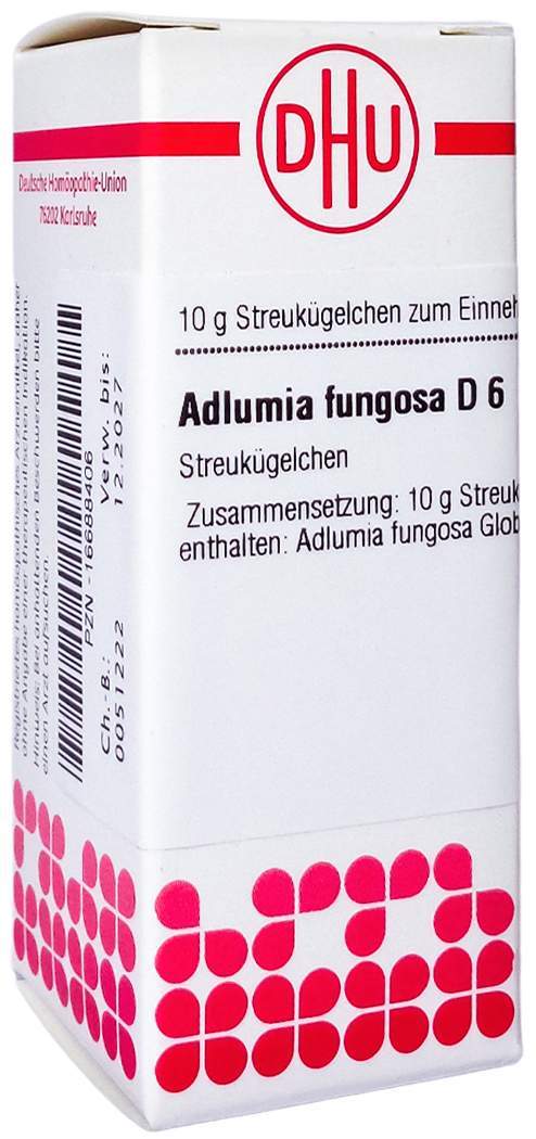 Dhu Adlumia Fungosa D6 Globuli 10 G