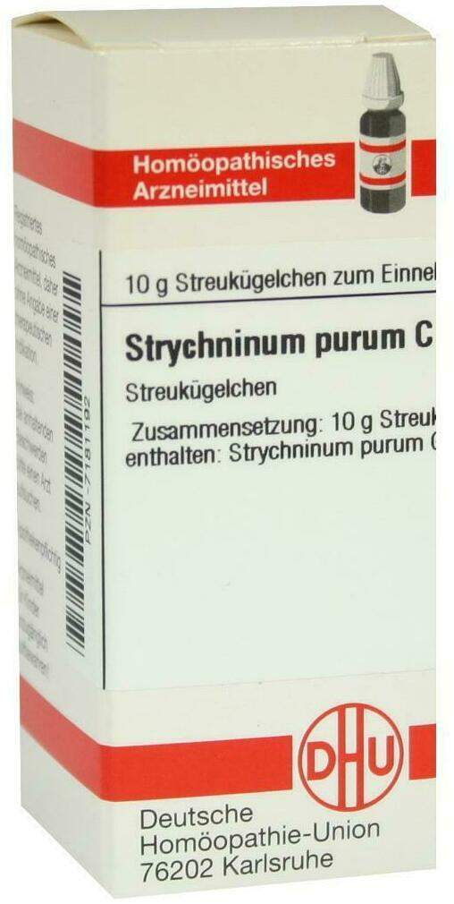 Dhu Strychninum Purum C30 10 G Globuli