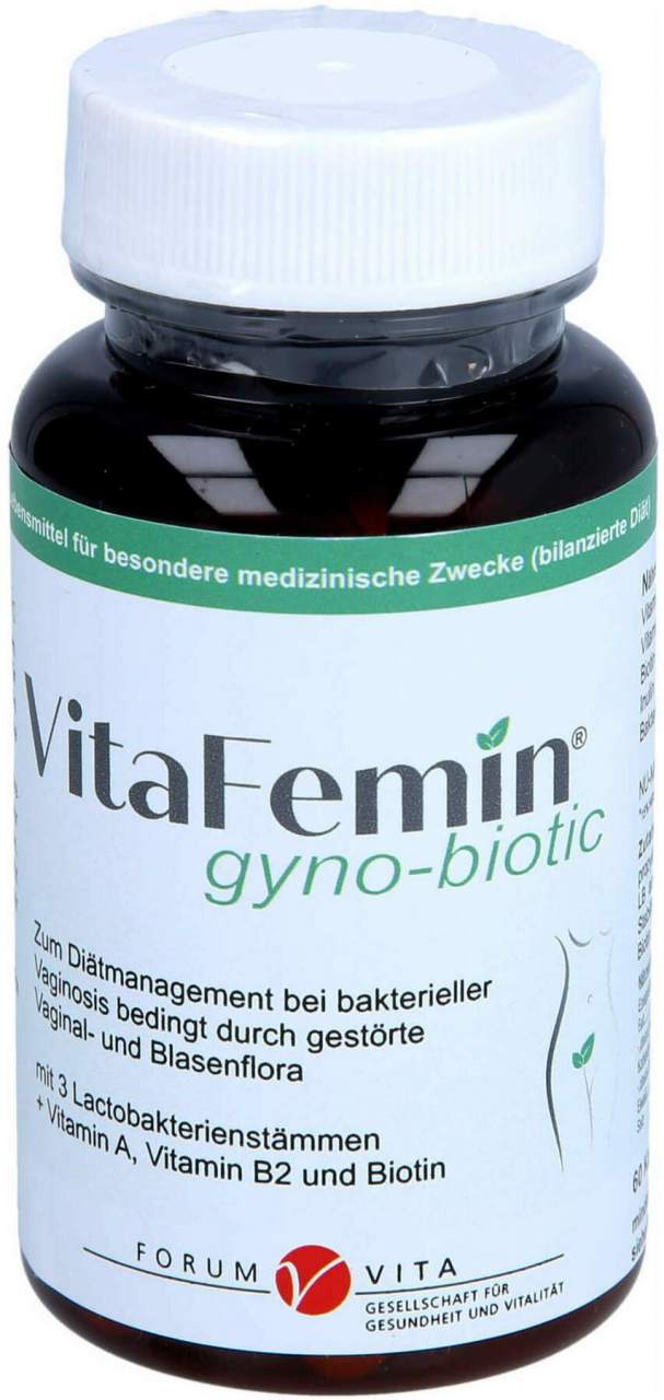 Vita Femin Gyno-Biotic 60 Magensaftresistente Kapseln