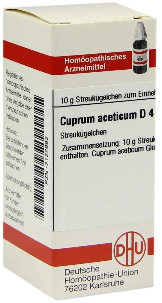 Dhu Cuprum Aceticum D4 Globuli