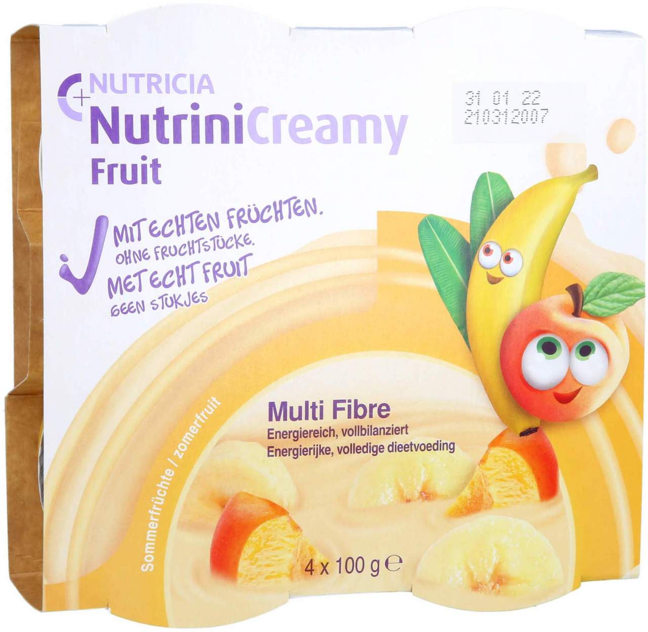 Nutrini Creamy Fruit Sommerfrüchte 48 X 100 G