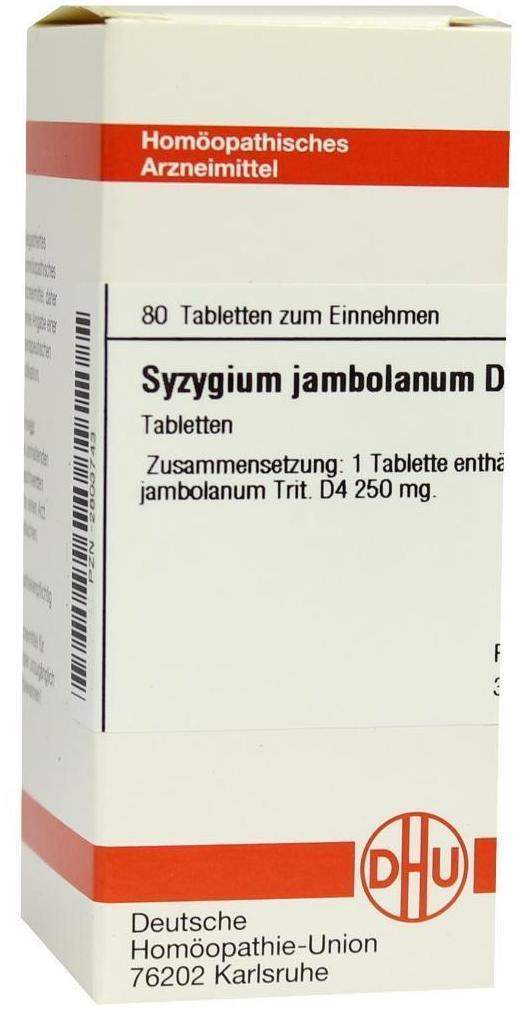 Dhu Syzygium Jambolanum D4 80 Tabletten