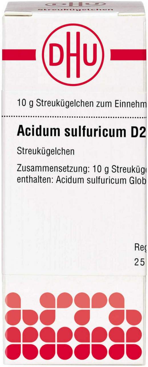 Dhu Acidum Sulfuricum D200 Globuli 10 G