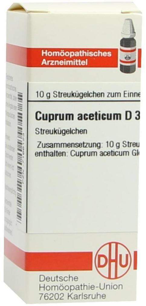 Dhu Cuprum Aceticum D3 Globuli