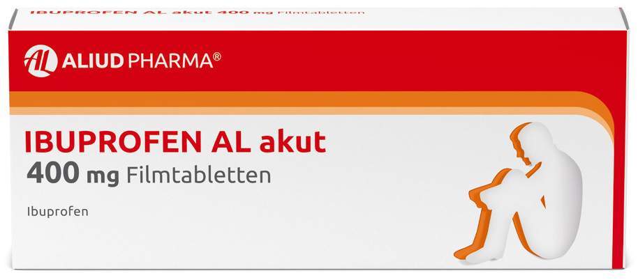 Ibuprofen Al Akut 400 mg 10 Filmtabletten