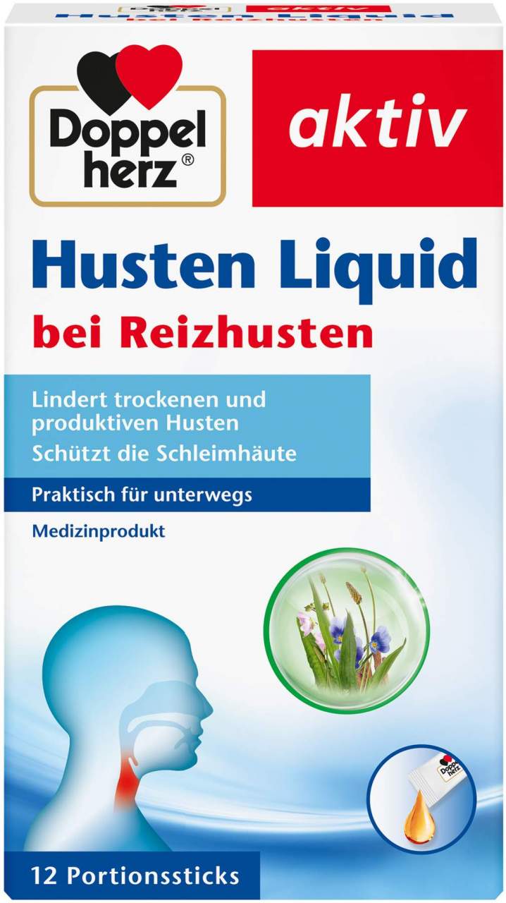 Doppelherz Aktiv Husten Liquid 12 Sticks