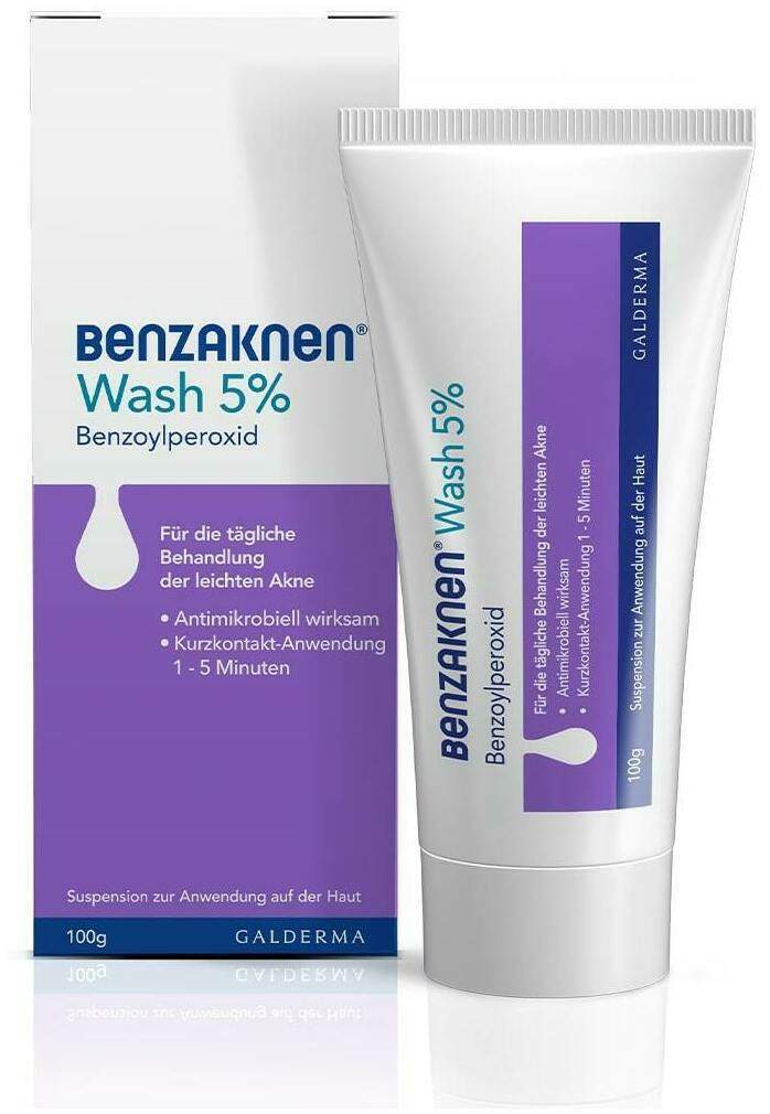 Benzaknen Wash 5 % Suspension 100g