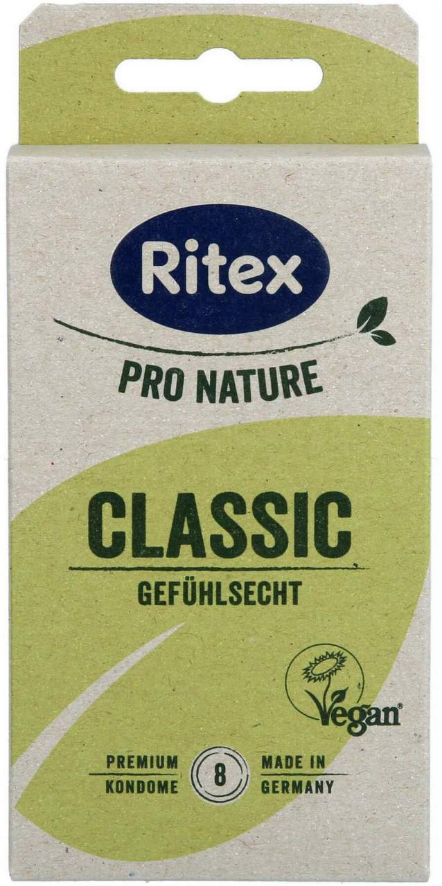 Ritex Pro Nature Classic Vegan Kondome 8 Stück